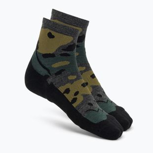 Kojinės BUFF Merino Lightweight Quarter LWQ2 grey