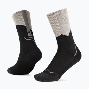 Kojinės BUFF Midweight Crew black