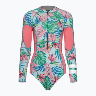 Moteriškas plaukimo hidrokostiumas Hurley Advant 2mm Springsuit java tropical