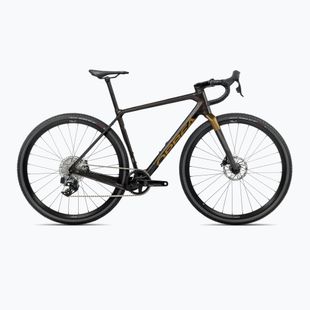 Žvyro dviratis Orbea Terra M31e Team 1X 2025 cosmic carbon view/metallic olive green
