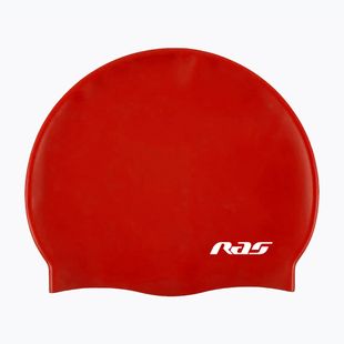 Vaikiška plaukimo kepuraitė RAS Silicone red