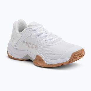 Padelio batai NOX ML10 Hexa white/gum rubber