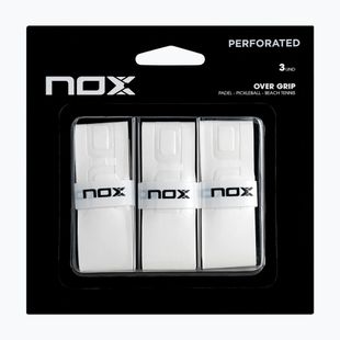 Padelio apvija NOX Pro Overgrip 3 pcs. white