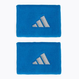 Riešo juostos adidas Wristband L 2 vnt blue/grey