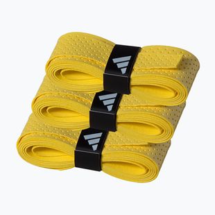 Padelio rakečių apvijos Padel Overgrip Set 3 vnt. yellow