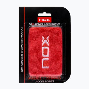 Riešo juostos NOX Wristband with Logo 2 szt. white/blue