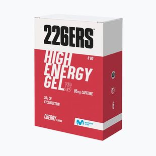 Energetinis gelis 226ERS High Fructose Gel XS 8 x 45 g caffeine 95mg cherry