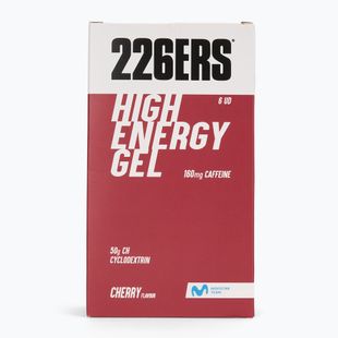 Energetinis gelis 226ERS High Energy 6 x 76 g caffeine 160 mg cherry