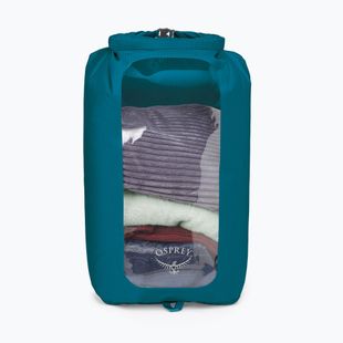 Vandeniui atsparus maišas Osprey DrySack w/Window 35 l waterfront blue