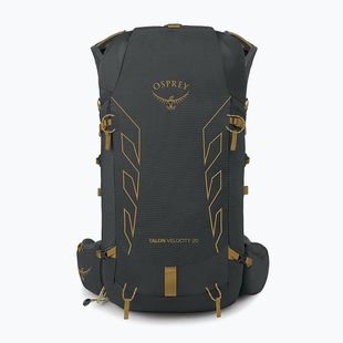 Vyriška turistinė kuprinė Osprey Talon Velocity 20 l dark charcoal/tumbleweed yellow