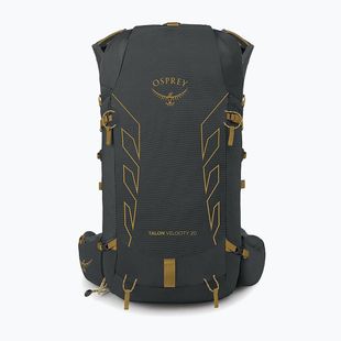 Vyriška turistinė kuprinė Osprey Talon Velocity 20 l dark charcoal/tumbleweed yellow