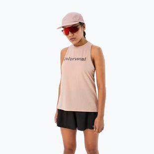 Moteriški bėgimo marškinėliai NNormal Race Tank dusty pink