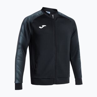 Vyriškas bėgimo džemperis Joma Elite XI Full Zip juoda/anglies spalva