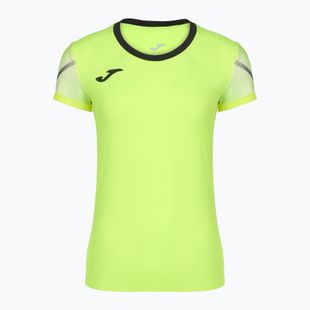 Moteriški bėgimo marškinėliai Joma Elite XI fluorinė geltona/juoda