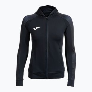 Moteriškas bėgimo džemperis Joma Elite XI Hoodie black/anthracite