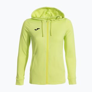 Moteriškas teniso džemperis Joma Sculpture II Zip-Up Hoodie W lime