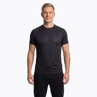 Vyriški bėgimo marškinėliai Joma R-Night Iconic black