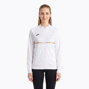 Moteriškas bėgimo džemperis Joma Record III Full Zip white
