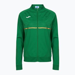 Moteriškas bėgimo džemperis Joma Record III Full Zip green