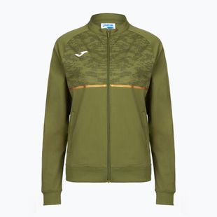 Moteriškas bėgimo džemperis Joma Record III Full Zip green