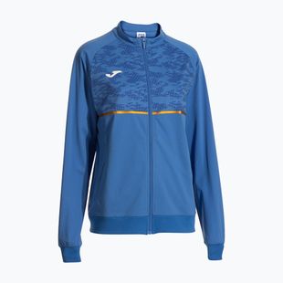 Moteriškas bėgimo džemperis Joma Record III Full Zip royal