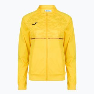 Moteriškas bėgimo džemperis Joma Record III Full Zip yellow