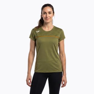 Moteriški bėgimo marškinėliai Joma Record III khaki