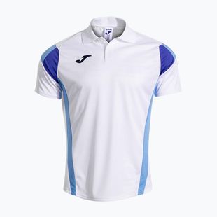 Vyriški teniso marškinėliai Joma Montreal white/sky blue