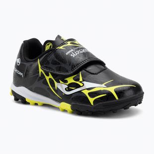 Vaikiški futbolo bateliai Joma Super Copa Jr TF black / fluor yellow