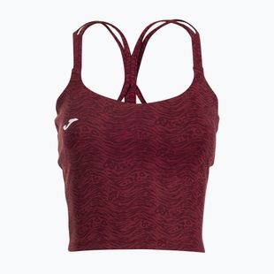 Moteriški teniso marškinėliai Joma Challenge Top W burgundy