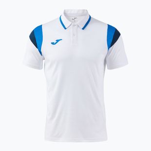Vyriški teniso marškinėliai Joma Terra Polo white/royal