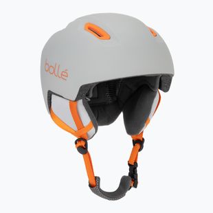 Vaikiškas slidinėjimo šalmas Bollé Atmos Youth grey/orange matte