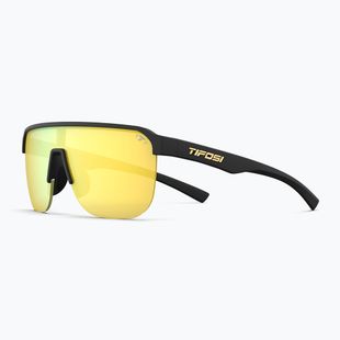 Saulės akiniai Tifosi Sanctum SL matte black/smoke yellow mirror