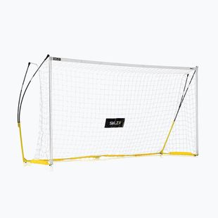 SKLZ Pro Training Goal futbolo vartai 560 x 190 cm baltos ir geltonos spalvos 3269