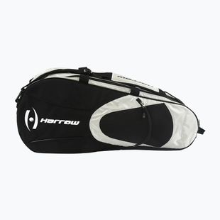 Krepšys skvošui Harrow 6 black/silver