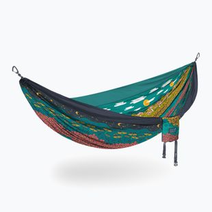 Turistinis hamakas ENO DoubleNest Print day to night