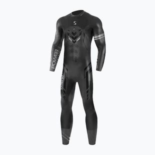 Vyrų triatlono kostiumas Synergy Hybrid EFX4 Full Sleeve Triathlon black