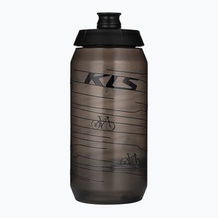 Kellys Kolibri dviračių butelis 550 ml skaidrus, juodas