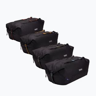 Stogo bagažinės krepšių rinkinys Thule Go Pack Duffel Set 4x75L black
