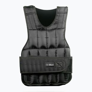 Treniruočių liemenė su svoriais GymBeam Weighted Vest 10 kg black