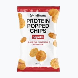 Baltyminiai traškučiai GymBeam Protein Popped 40 g pepper