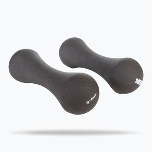Hanteliai GymBeam Neoprene Dumbbells 2 x 3 kg dark grey
