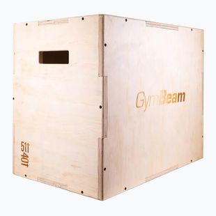 Pliometrinė dėžė GymBeam PlyoBox wood
