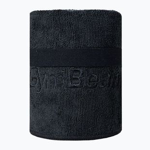 Greitai džiūstantis rankšluostis GymBeam Microfibre Sports black
