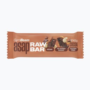 Energijos batonėlis GymBeam ASAP Raw 45 g cocoa