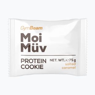 Baltyminis sausainis GymBeam MoiMüv 75 g salted caramel