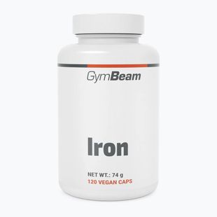 Geležis GymBeam Iron 120 capsules