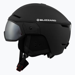 Slidinėjimo šalmas Blizzard Edge Visor black/mirror smoke