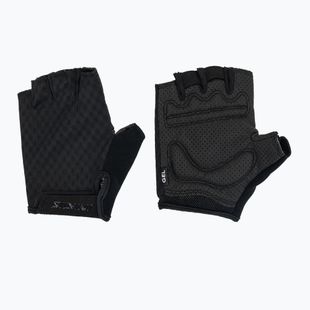 Vyriškos dviračių pirštinės SILVINI Gaiono black