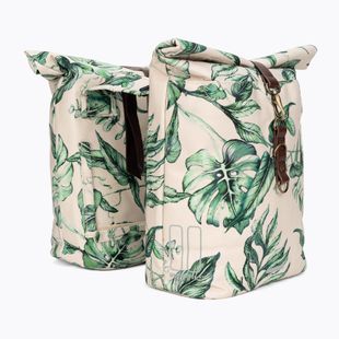 Basil Ever-Green Dvigubas dviračių krepšys 32 l sandshell beige